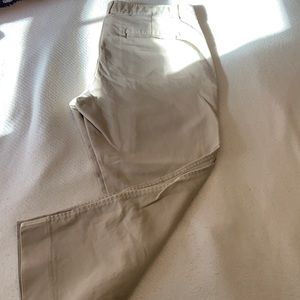 Gap khaki crop pants